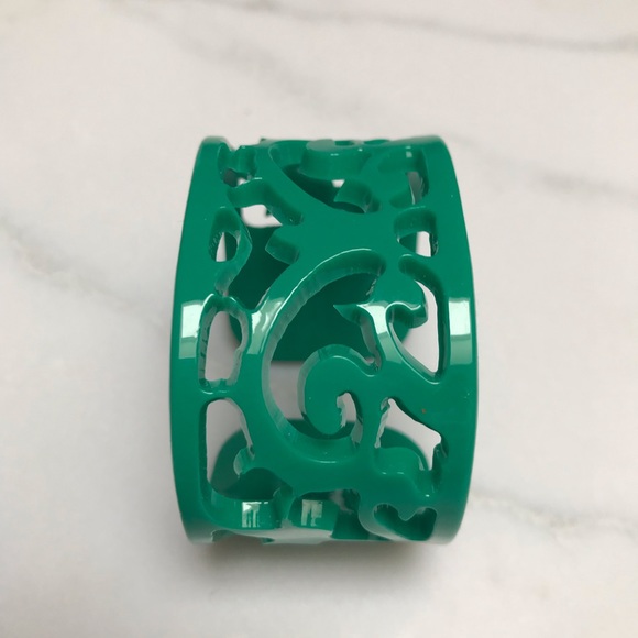 Resin Filagree Cuff Bracelet - Picture 5 of 5